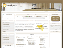Tablet Screenshot of e-keukens.be